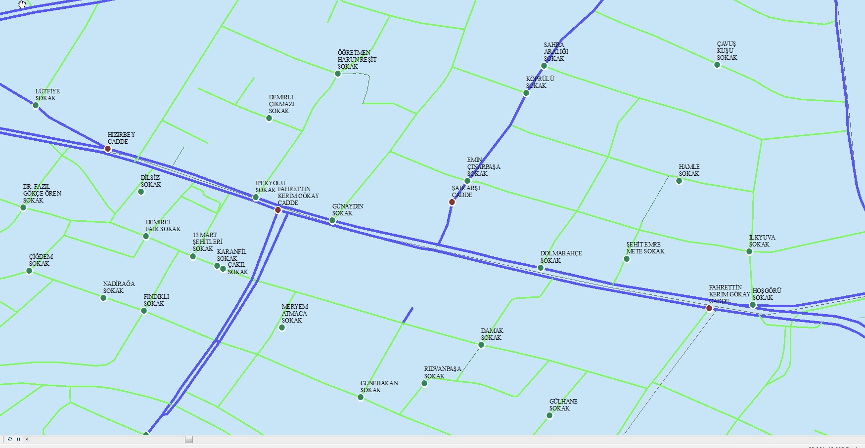 Sayısal sokaklar haritası